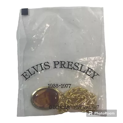 Nip Vintage Elvis Presley 1935-1977 Gold Tone Charm Bracelet Boxcar Enterprises • $19.99