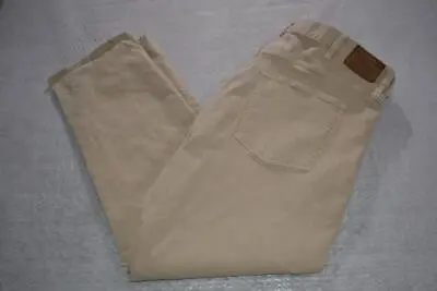 47023-a Vintage Polo Ralph Lauren Jeans Made In Mexico Tan Size 44 X 32 BIG Mens • $75.99