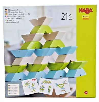 HABA Varius 3D Arranging Game Wooden Toy Germany  • $20