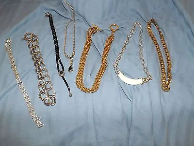 £7.99 • Buy 80'S MONET JEWELLERY SILVER GOLD BLACK Necklaces Bracelets Earrings