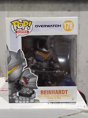 $30 • Buy Pop! Vinyl Overwatch Figure - 6  Reinhardt Funko #178