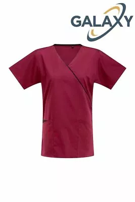 Galaxy Wrap Scrub Top Doctor/Nurse/Medical Tunic • £17.99