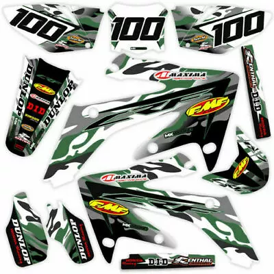 $149.99 • Buy 2008 - 2017 Kawasaki Klx 250 Dirt Bike Graphic Kit Motocross Decals 09 10 11 12 