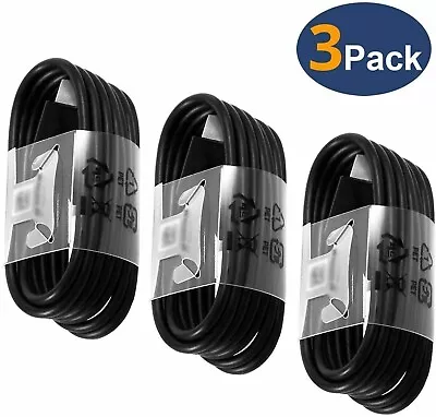 £3.90 • Buy 3pack Fast Charger For Samsung Type C USB-C Data Charging Cable