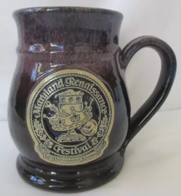 Maryland Renaissance Festival 1995 Pottery 18-oz Mug • $16.14