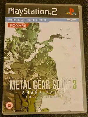 Metal Gear Solid 3 Ps2 PAL With Manual  • £8.85