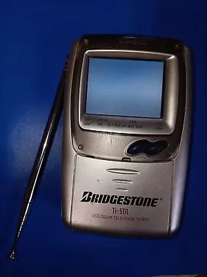 Mini Hand Held TV Casio Brigstone Ti-stn Lcd Color Telivision Tv-970 • $15