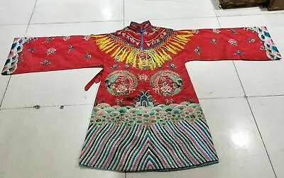 Chinese Rare Qing Dynasty Court Collection Queen Phoenix Robe Cosplay • $377.54