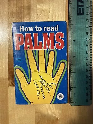 How To Read Palms Mini Mag 1992 • $4.37