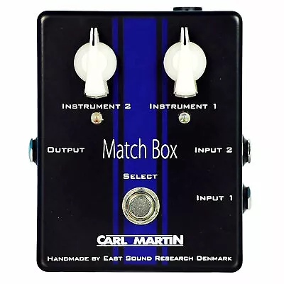 Carl Martin Match Box Two Instruments Into One Amp • $194.60