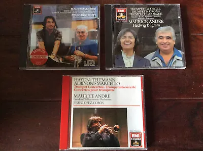 Maurice André [3 CD Alben] EMI Trompete Und Orgel Trompetenkonzerte Telemann • £13.46