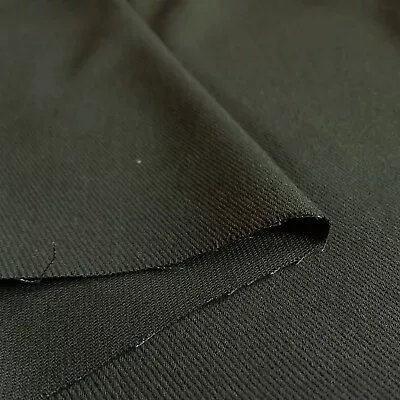 £0.99 • Buy Khaki 100% Cotton Twill Heavy Woven Fabric – Jeans, Workwear, Drill, 150cm Wide