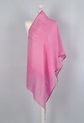 EPICE Lightweight Pink Linen/cotton Scarf. Made In India. • $40