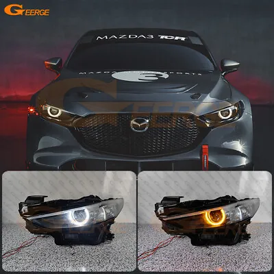 For Mazda 3 Mazda3 Axela BP 2019 - 2024 A/W Switchback Led Angel Eyes Halo Rings • $36.70