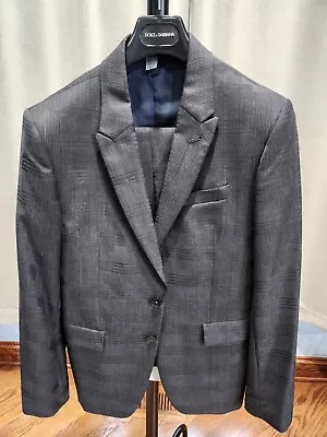 Paul Smith Size Coat Size 38r Dark Gray 2 Button Wool Suit Pants Size 32×32  • $249.99