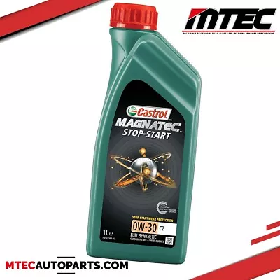 Engine Oil Castrol Magnatec Stop Start 0W30 C2 PSA B71 2312 1 Liter • $32.43