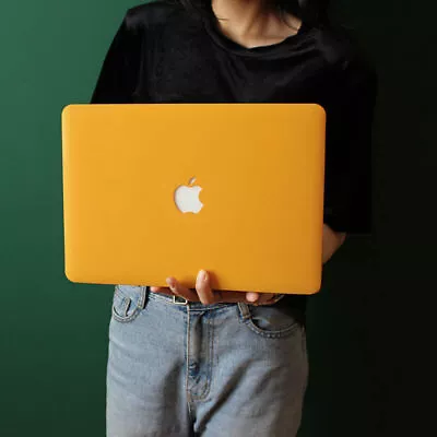 Warm Yellow Shell Case Cover For MacBook Air 13 15 MacBook Pro 13 14 15 16 Inch • $28.99