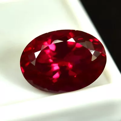 Natural Mozambique Red Ruby8.55 Ct AAA+ Transparent Gemstone GIE Certified 601 • $0.99