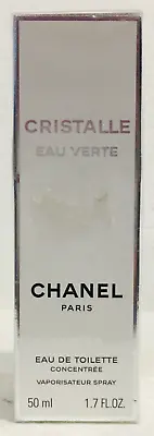 Cristalle Eau Verte Chanel For Women Eau De Toilette 50ml New In Sealed Box • £145.96