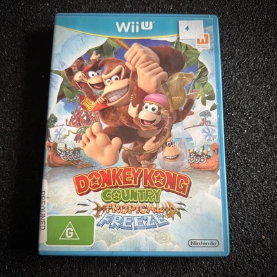 $14.99 • Buy Donkey Kong Tropical Freeze Edition For Nintendo Wii U Tested & Working