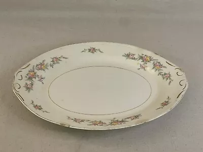 Homer Laughlin Large Serving Platter Eggshell Georgian Cashmere USA L51N5 • $19