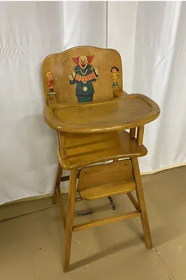 ￼ ( Bozo The Clown Highchair ) ————1940S/1950S ￼ • $169