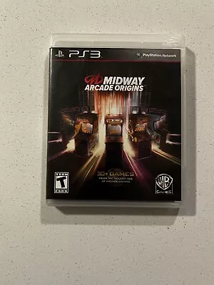 Midway Arcade Origins (Sony PlayStation 3 2012) PS3 CIB Complete • $22.88