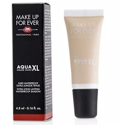 1 Make Up For Ever Aqua Xl Color Paint Eyeshadow 4.8ml M-52 - Matte Beige • $39.99