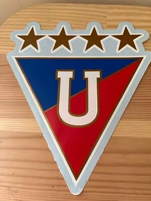 Liga De Quito Ecuador   Vinyl Sticker Car Decal Calcomania Carro Ecuador Soccer  • $17.50