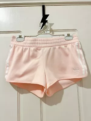 Adidas Originals Women's Regular Shorts Icey Pink-White BP9426 UK10 • $18