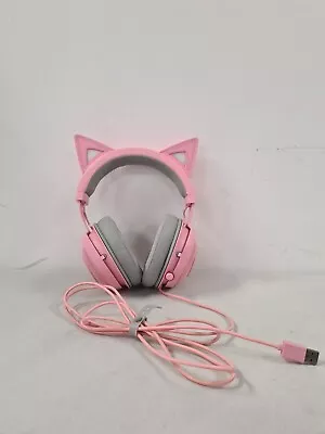 RAZER Kraken Kitty Edition Chroma USB Gaming Headset Pink (FREE SHIPPING) • $92.65