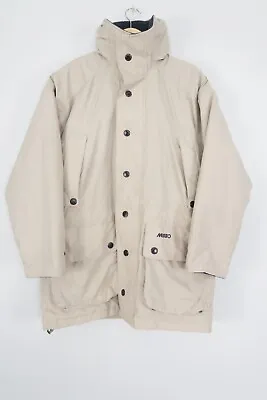 MUSTO Original Snugs Polartec Beige Coat Jacket Fleeced Lined Size XS • $40.68