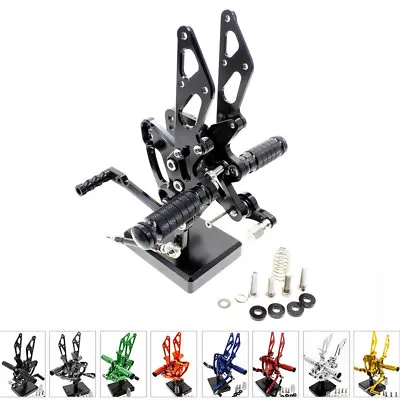 8 Different Style CNC Rearset Foot Pegs Rear Set For Kawasaki Z1000 2011-2016 • $124.19