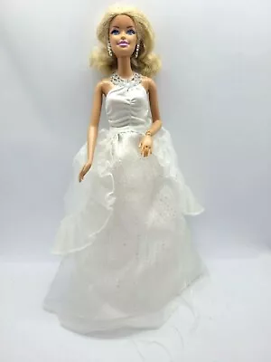 2010 Barbie Wedding Day Princess Bride Doll Blonde #T7365 💖💖💖 • $18.99