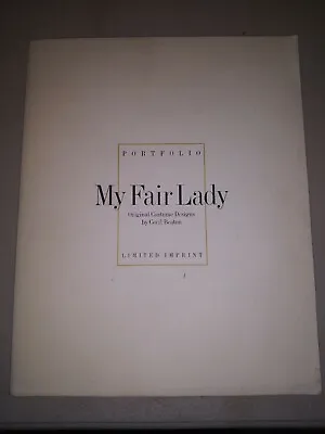  My Fair Lady  Portfolio Ltd. Imprint Original Costume Designs By Cecil Beaton • $40