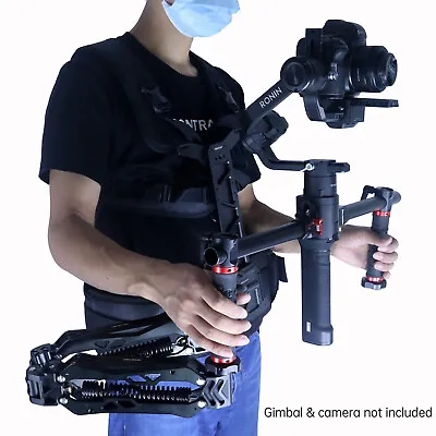 HONGTOO Gimbal Steadicam Stabilizer Arm Vest Bracket 14kg Fr DJI RS2 RS3 RS3 Pro • $1026