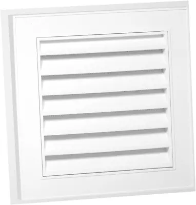 626043-00 12-Inch Square Gable Vent White • $58.99