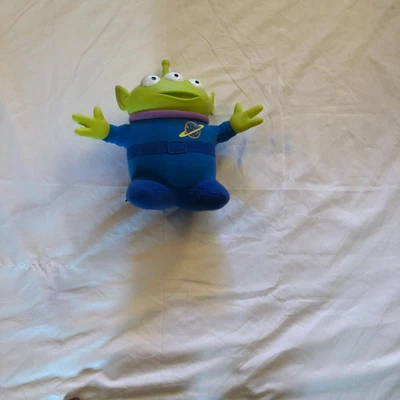 $15 • Buy Disney Pixar  Green Rare Thinkway Toy Story Light Up Alien Toy Figure