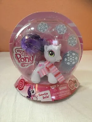 Vintage Hasbro 2009 My Little Pony Sweetie Belle Holiday Snowflake Brand New • $13.99