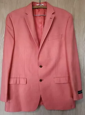 Lauren Ralph Lauren Men’s Orange Sherbet Classic Fit Sport Coat Blazer Jacket  • $44.99