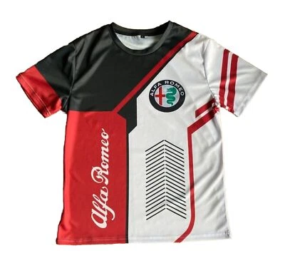 **FREE POST** 2023 ALFA ROMEO Printed T-shirt Sport Cool Men's T'Shirt • £14.95