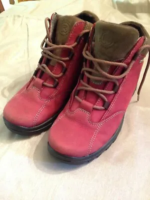 £20 • Buy Rohde Dark Red Leather Boots Size 5 Only Worn A Couple Of Times