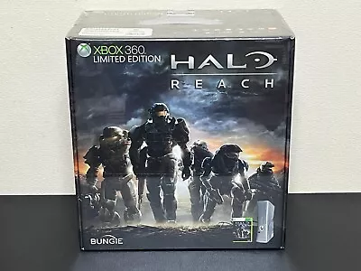 DEAD STOCK Microsoft Xbox 360 Halo Reach Limited Edition 250GB W3G-00064 Console • $1000