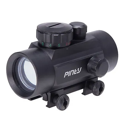 Hunting Reflex Red Green Dot Sight Scope W Flip-up Lens Covers + 20mm Mounts New • $19.99