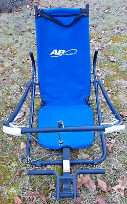 AB LOUNGE 2 ABDOMINAL WORKOUT EXERCISER CHAIR LOUNGER BLUE ~ VGC ~ Local Pickup • $75