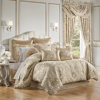 Sandstone Beige 4-piece Comforter Set By J Queen • $265