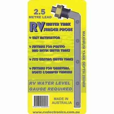 RV Water Tank 2.5 M Sender Probe Caravan Motorhome BOAT GAUGE JAYCO SP0004 PARTS • $48.95