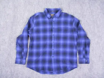 Pendleton Flannel Shirt Mens Extra Large Blue Mason Button Up • $34