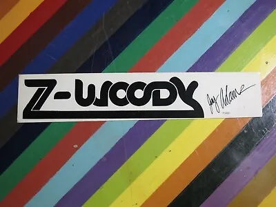 Vtg 1970s Z Flex Z Woody Jay Adams Deck Sticker Original • $400