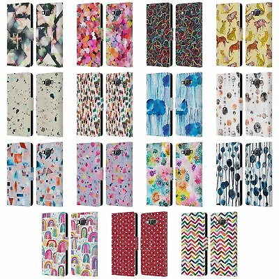 Official Ninola Patterns 3 Leather Book Wallet Case Cover For Samsung Phones 2 • $38.45